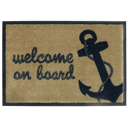 Alfombra antideslizante - WELCOME ROPE - Marine Business - para barco / personalizada