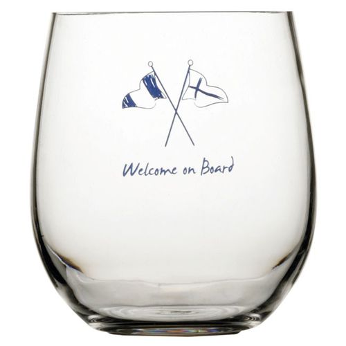 Vaso de aguas - WELCOME ON BOARD - Marine Business