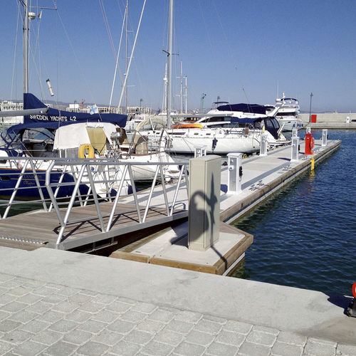 Pantalán flotante - PREMIER - MARINETEK - de amarre / para puerto deportivo / de hormigón