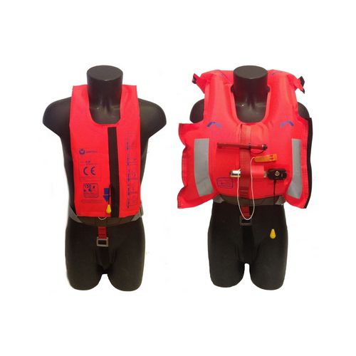 Chaleco salvavidas inflable automático - 8.28 - CERTEC - 150 N / ISO 12402-3 / unisex