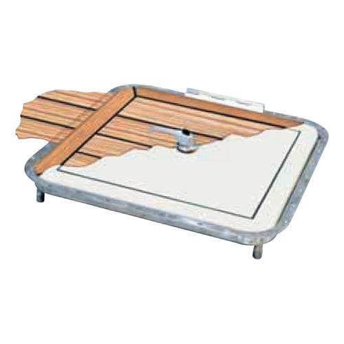 Escotilla para barco - 2420 Series - Opacmare - para yate / cuadrada / abrible