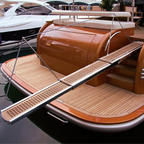 Pasarela para barco - 1003 series - Opacmare - para yate / telescópica / abatible