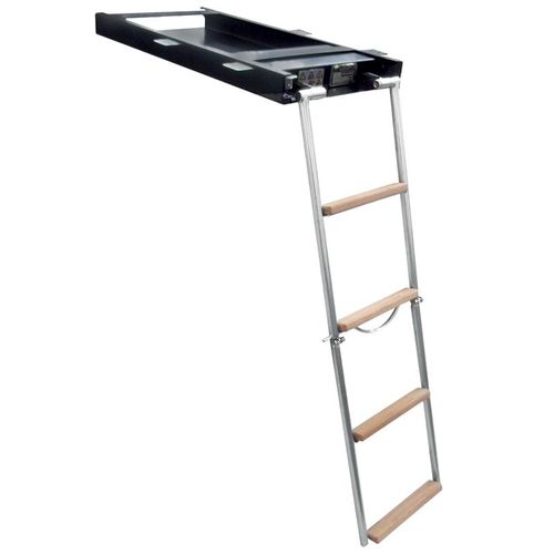 Escalera para barco - 3236 Series - Opacmare - para yate / abatible / de baño