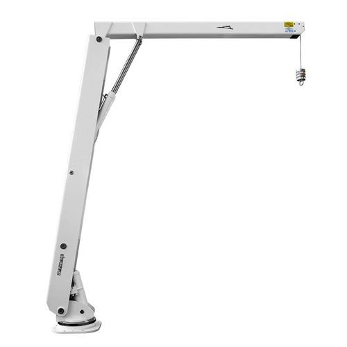 Pescante para barco - 3047 series - Opacmare - hidráulico / telescópico / plegable