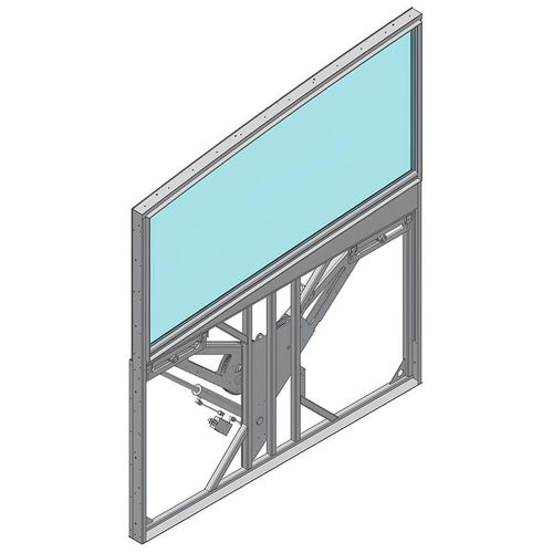 Ventana para barco - 2718 series - Opacmare - para yate / deslizante / de vidrio