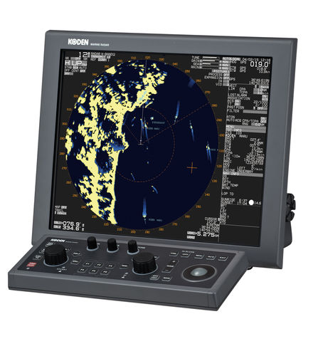 Radar para buque - MDC-7912P - Koden electronics - ARPA / de color / con AIS