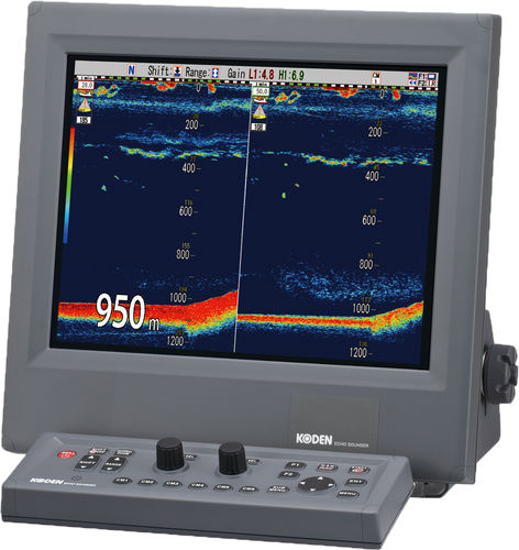 Ecosonda para barco - CVS-705D - Koden electronics - bifrecuencia / digital