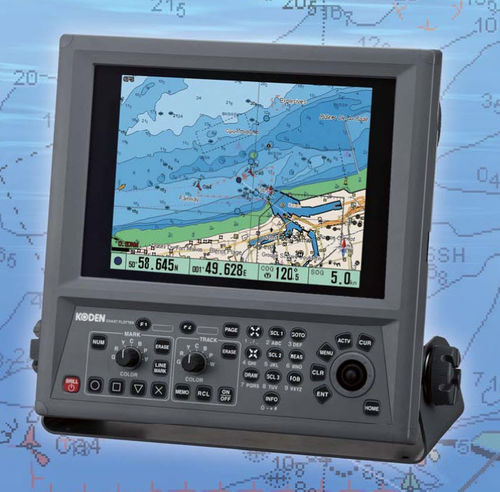Instrumento multifuncional marino plotter - GTD-120 - Koden electronics - para buque / de color / fijo