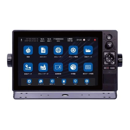 Instrumento multifuncional radar - KSD-1100 - Koden electronics - AIS / con sistema de identificación automático / marino plotter