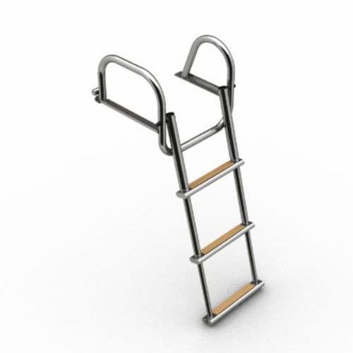 Escalera para barco - 2250 serie - Nautinox - telescópica / fija / de baño