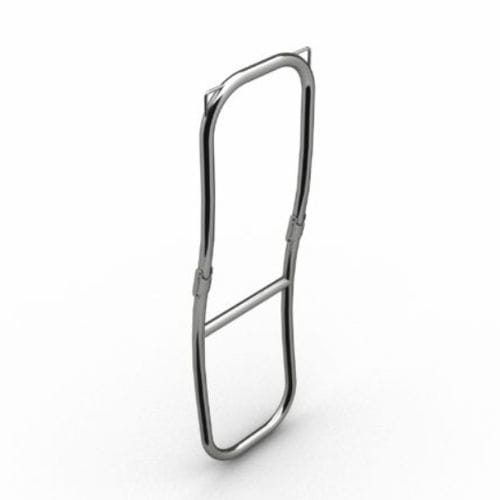 Escalera para barco - 2043 - Nautinox - plegable / lateral / de baño