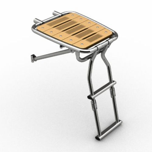 Plataforma de baño - 2620 series - Nautinox - fija / para barco / de acero inoxidable