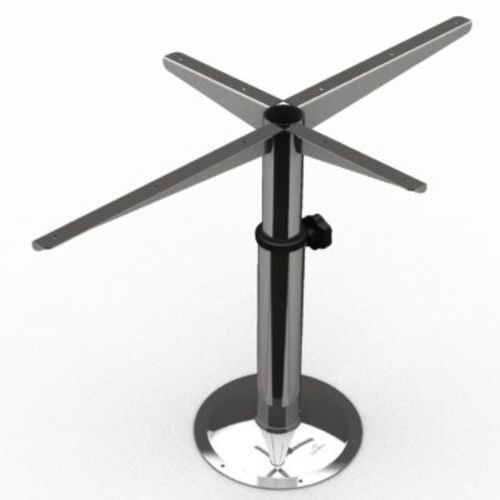 Pie de mesa ajustable - 2009  - Nautinox - de acero inoxidable