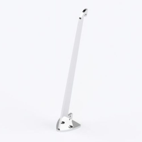 Asta de bandera para barco - 2560 - Nautinox - de acero inoxidable