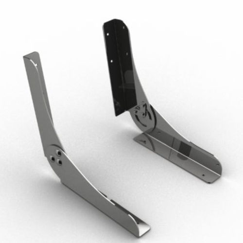 Bisagra para barco - 2301 - Nautinox - de posicionamiento / de asiento / de acero inoxidable