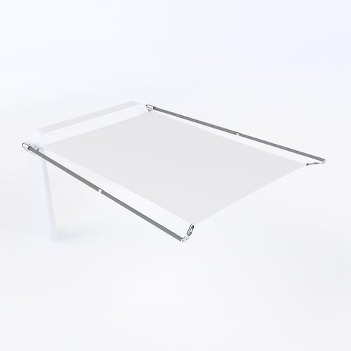 Toldo para yate - 1952 - Nautinox - de barco / con estructura de acero inoxidable / blanco