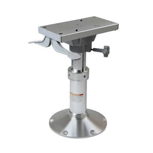 Pie para asiento para barco - 48.704.61 - Osculati - ajustable / de aluminio