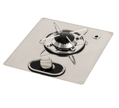 Placa de cocina a gas - 50.103 series - Osculati - para barco / 1 quemador / empotrable