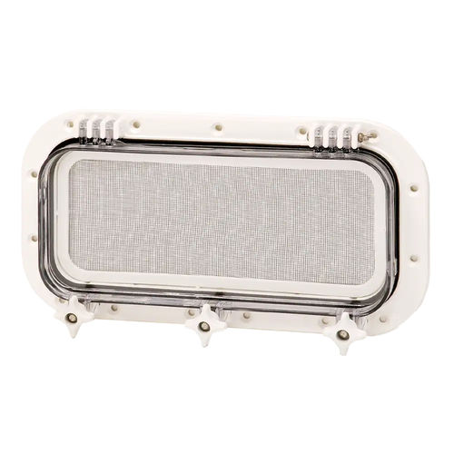 Portillo rectangular - GRAY  - Pompanette - ovalado / elíptico / para barco