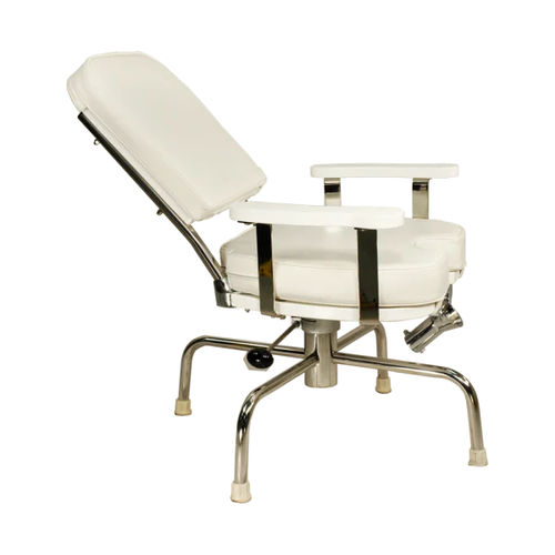 Silla de combate para barco - T5601RC0 - Pompanette - blanca / con reposabrazos / de acero inoxidable