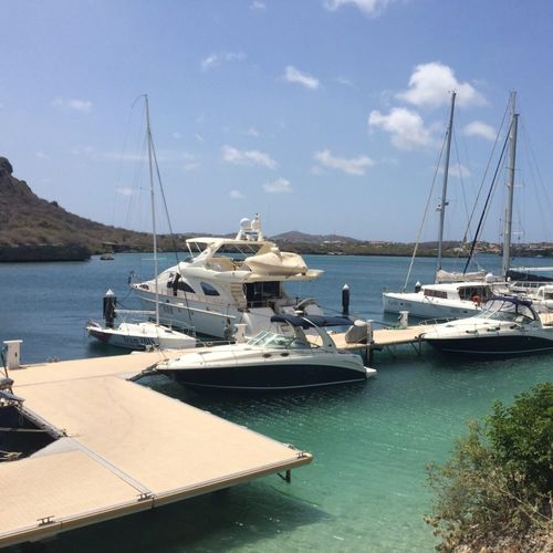 Pantalán flotante - Poralu Marine - de amarre / para puerto deportivo / madera