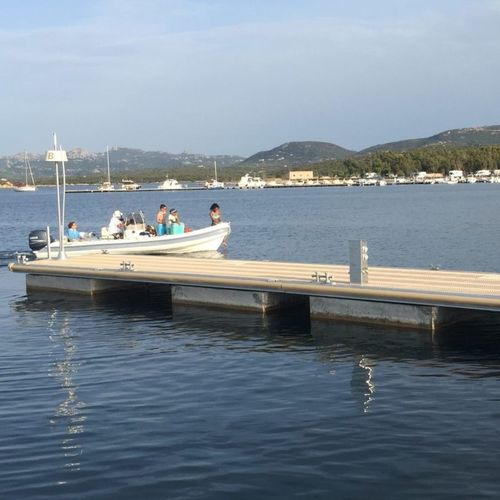 Flotador para pantalán - Poralu Marine - de hormigón