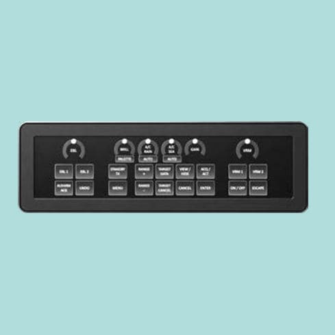 Pantalla para buque - Commander Vision 1100 - Radio Zeeland DMP - multifunción / 11" / táctil
