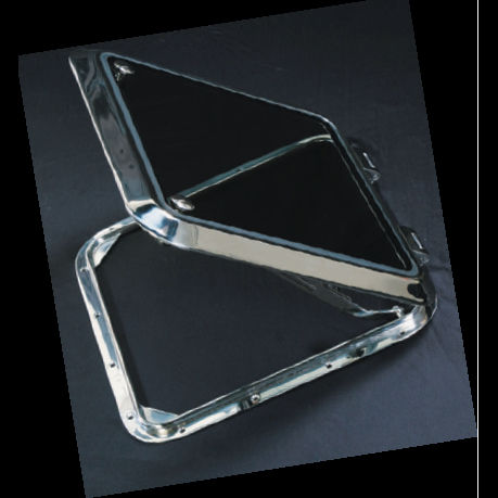 Escotilla para barco - H6531 Series - Hood Yacht Systems - cuadrada / abrible / de acero inoxidable