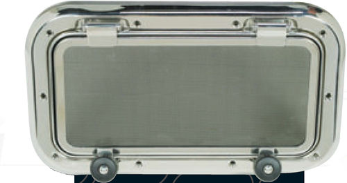 Portillo rectangular - PASSAGE Series - Hood Yacht Systems - para barco / abrible / con bordes redondeados