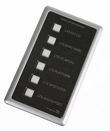 Cuadro de mando con motor - LTS - Retronic - para barco