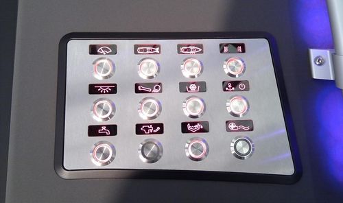 Cuadro de mando con motor - AS - Retronic - para barco