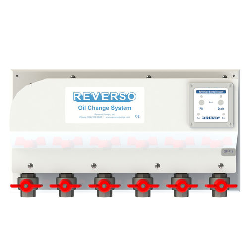 Distribuidor para descarga de aceite - GP-716 12/24 V - Reverso Pumps LLC