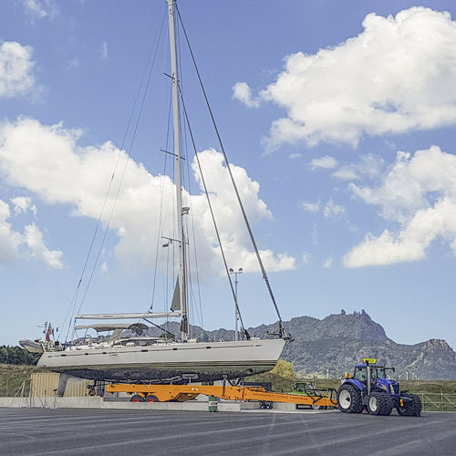 Remolque para trabajos pesados - HBT80 - ROODBERG - de varada / de transporte pesado / para barco