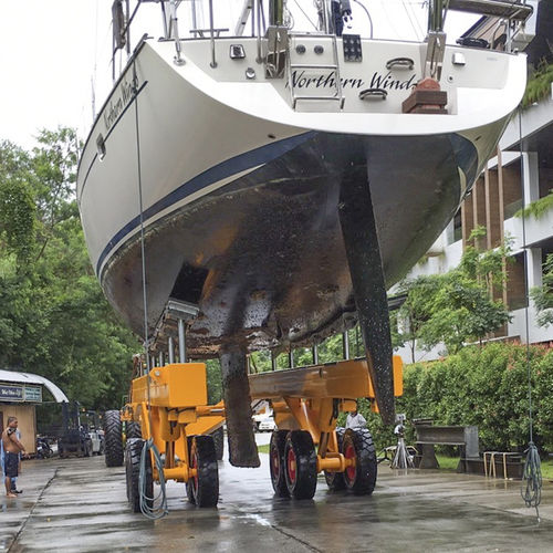 Remolque para trabajos pesados - HBT100 - ROODBERG - de varada / de transporte pesado / para barco