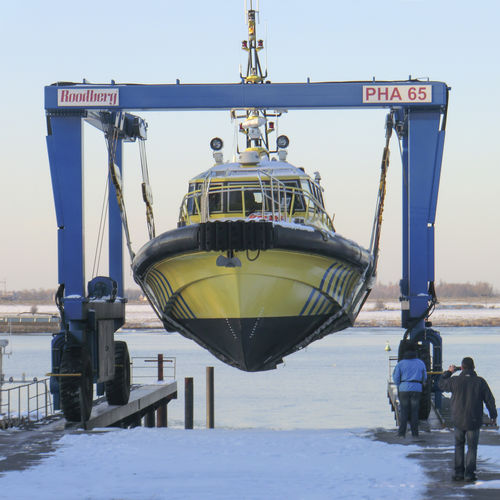 Travel lift controlado a distancia - PHA65 - ROODBERG - con dirección en todas las ruedas / para cargas pesadas / en U