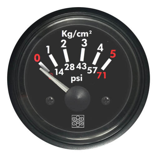 Indicador para barco - VSG Line - San Giorgio S.E.I.N srl - de presión / analógico / negro