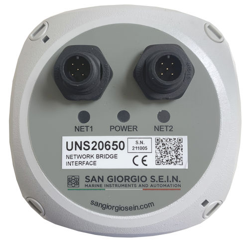 Interfaz de red para barco - Network Bridge - San Giorgio S.E.I.N srl