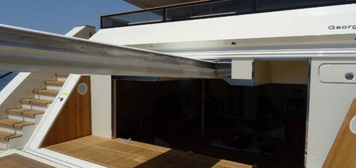 Pescante para yate - Sanguineti Chiavari produzione articoli nautici s. - de bote auxiliar / manual / motorizado