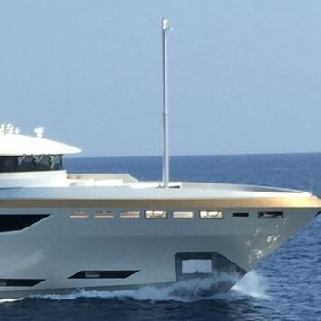 Soporte para luz de navegación para tangón telescópico - Sanguineti Chiavari produzione articoli nautici s. - eléctrico