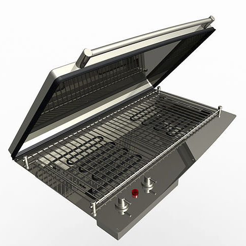 Barbacoa náutica eléctrica - BBQ74 - Techimpex