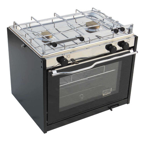 Estufa horno para barco - XL2 BLACK - Techimpex - a gas / 2 quemadores