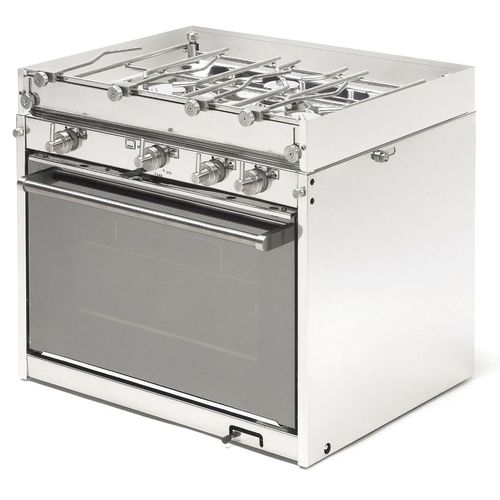 Estufa horno para barco - TOP2 - 3 - Techimpex - a gas / 3 quemadores / 2 quemadores