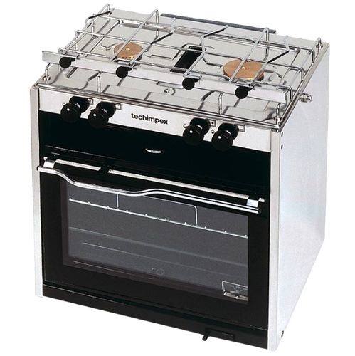 Estufa horno para barco - MASTERGRILL - Techimpex - a gas / 2 quemadores / con parrilla