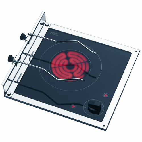Placa de cocina de vitrocerámica - CRYSTAL1 - Techimpex - para barco / 1 quemador