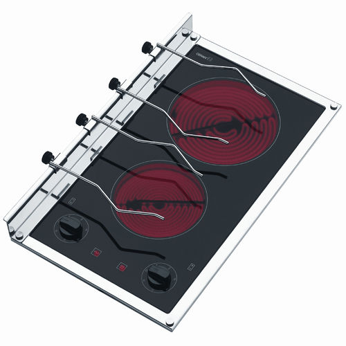 Placa de cocina de vitrocerámica - CRYSTAL2 - Techimpex - para barco / 2 quemadores