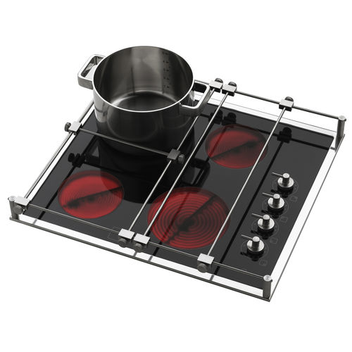 Placa de cocina de vitrocerámica - CRYSTAL4GNT - Techimpex - para barco / 4 quemadores