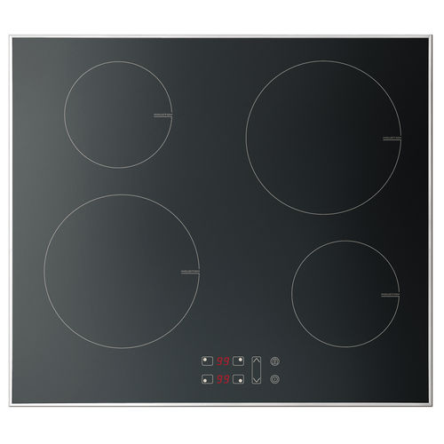 Placa de cocina de vitrocerámica - CRYSTAL4 induction - Techimpex - para barco / 4 quemadores