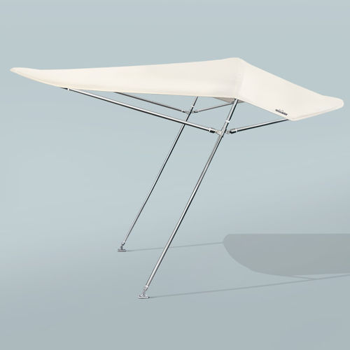 Bimini top para barco de motor - ARIA - PAT.PEND - Tessilmare Srl - para caseta del timón / con estructura de acero inoxidable