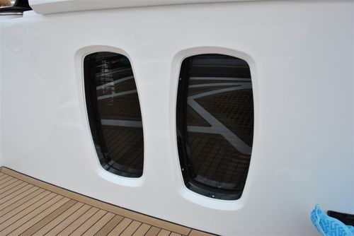 Portillo rectangular - Trend Marine Products - para yate / para barco / a ras