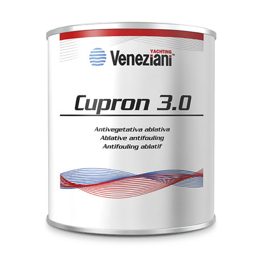 Antifouling para barco - CUPRON 3.0 - Veneziani Yachting - autopulimentante / de aluminio